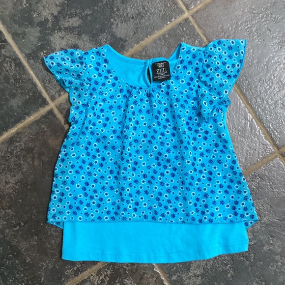 Hart Street Gorgeous Blue Top Size 3T - Picture 3 of 10